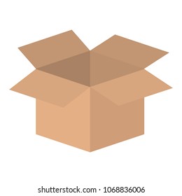 box carton isolated icon