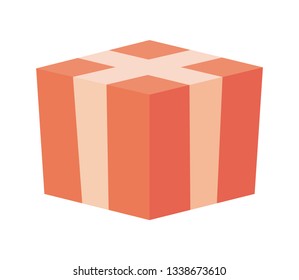 box carton isolated icon