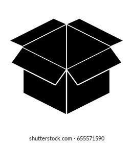 box carton isolated icon