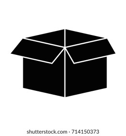box carton isolated icon