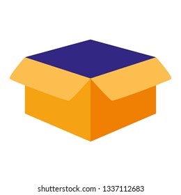 box carton packing icon