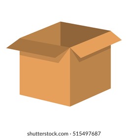 box carton packing icon