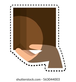 box carton packing icon