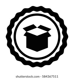 box carton packing icon