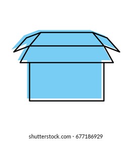 box carton packing icon