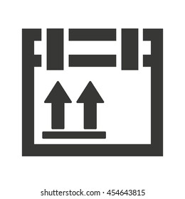 box carton packing icon vector isolated graphic