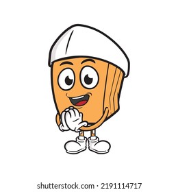 personaje de dibujos animados. ilustración vectorial