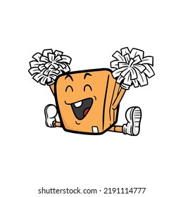 personaje de dibujos animados. ilustración vectorial