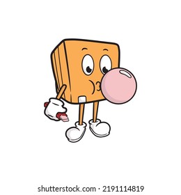 personaje de dibujos animados. ilustración vectorial
