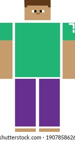 Box Character Vector Design