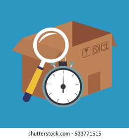 Box and chronometer of delivery concept design