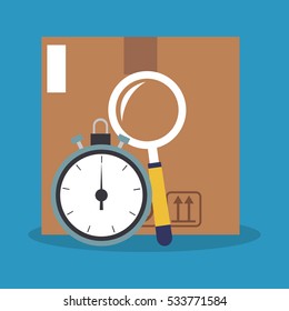 Box and chronometer of delivery concept design