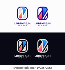 farbige Logo-Design-Vorlage