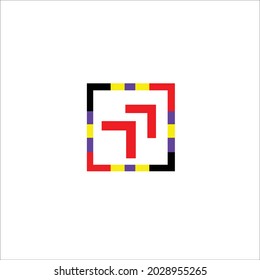 box colorful vector logo design company