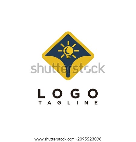 Box combination idea logo design
