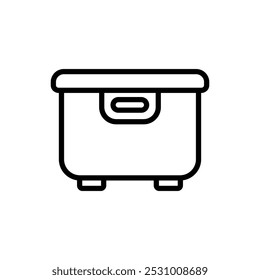 box container icon vector design template simple and clean
