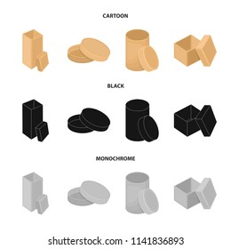 Box, container, package, and other web icon in cartoon,black,monochrome style.Case, shell, framework, icons in set collection.