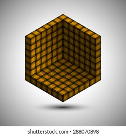 Box corner symbol with interlaced texture can be used as part of other creative designs, symbols, logos, etc...
Editable vector with several layers.
Eps 10