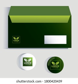 cuadro, plantilla de identidad corporativa en diseño de ilustración de vector de fondo blanco