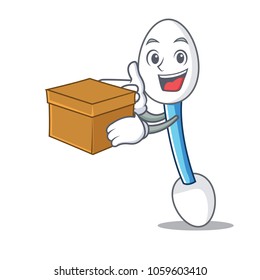 Box Cotton Swab Character Cartoon