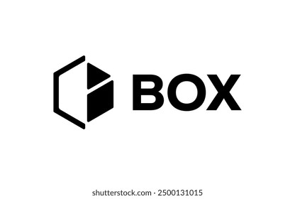 box cube logo design symbol