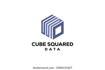 box cube logo design symbol
