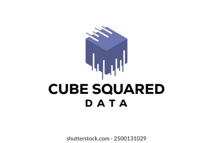 box cube logo design symbol