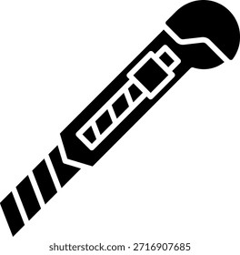 Box Cutter Icon: Utility Knife for Crafts