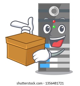 With box data server isolated in the character