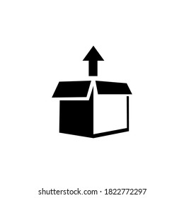 icono de eliminación de cuadro en fondo blanco