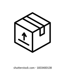 Icono de entrega de caja en el paso 8