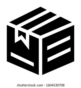 box delivery icon isolated sign symbol vector illustration - Collection of high quality black style vector icons
