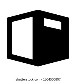 box delivery icon isolated sign symbol vector illustration - Collection of high quality black style vector icons
