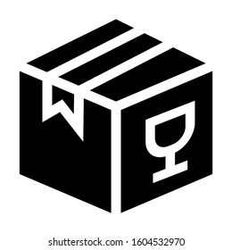 box delivery icon isolated sign symbol vector illustration - Collection of high quality black style vector icons

