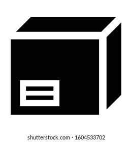 box delivery icon isolated sign symbol vector illustration - Collection of high quality black style vector icons
