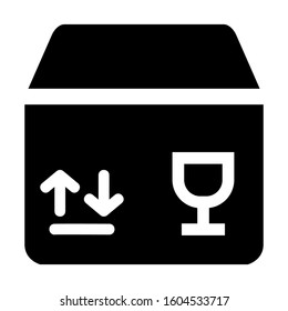 box delivery icon isolated sign symbol vector illustration - Collection of high quality black style vector icons
