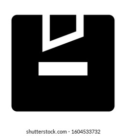 box delivery icon isolated sign symbol vector illustration - Collection of high quality black style vector icons

