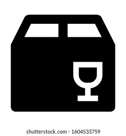 box delivery icon isolated sign symbol vector illustration - Collection of high quality black style vector icons
