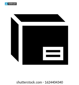 box delivery icon isolated sign symbol vector illustration - high quality black style vector icons

