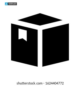 box delivery icon isolated sign symbol vector illustration - high quality black style vector icons
