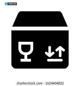 box delivery icon isolated sign symbol vector illustration - high quality black style vector icons
