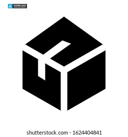 box delivery icon isolated sign symbol vector illustration - high quality black style vector icons
