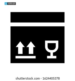 box delivery icon isolated sign symbol vector illustration - high quality black style vector icons

