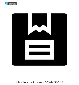 box delivery icon isolated sign symbol vector illustration - high quality black style vector icons
