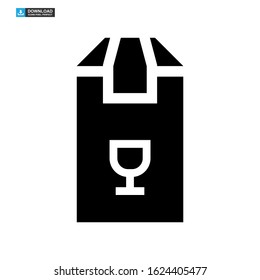 box delivery icon isolated sign symbol vector illustration - high quality black style vector icons
