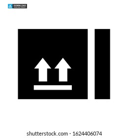 box delivery icon isolated sign symbol vector illustration - high quality black style vector icons
