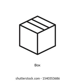 box delivery vector symbol illustration