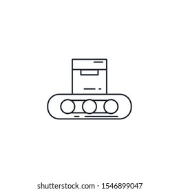 Box design, Delivery shipping logistics transportation distribution and merchandise theme Vector illustration