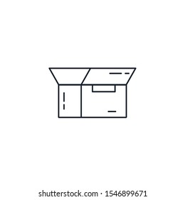 Box design, Delivery shipping logistics transportation distribution and merchandise theme Vector illustration