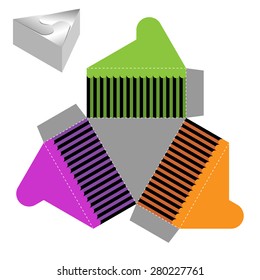 Box design, die-stamping, folding, ready